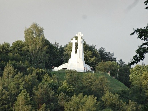 На снимке Лысая гора в Вильнюсе